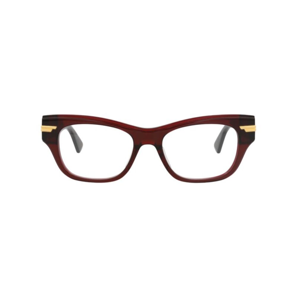 Bottega Veneta Cat Eye-Frame Recycled Acetate Optical Frames Red Womens